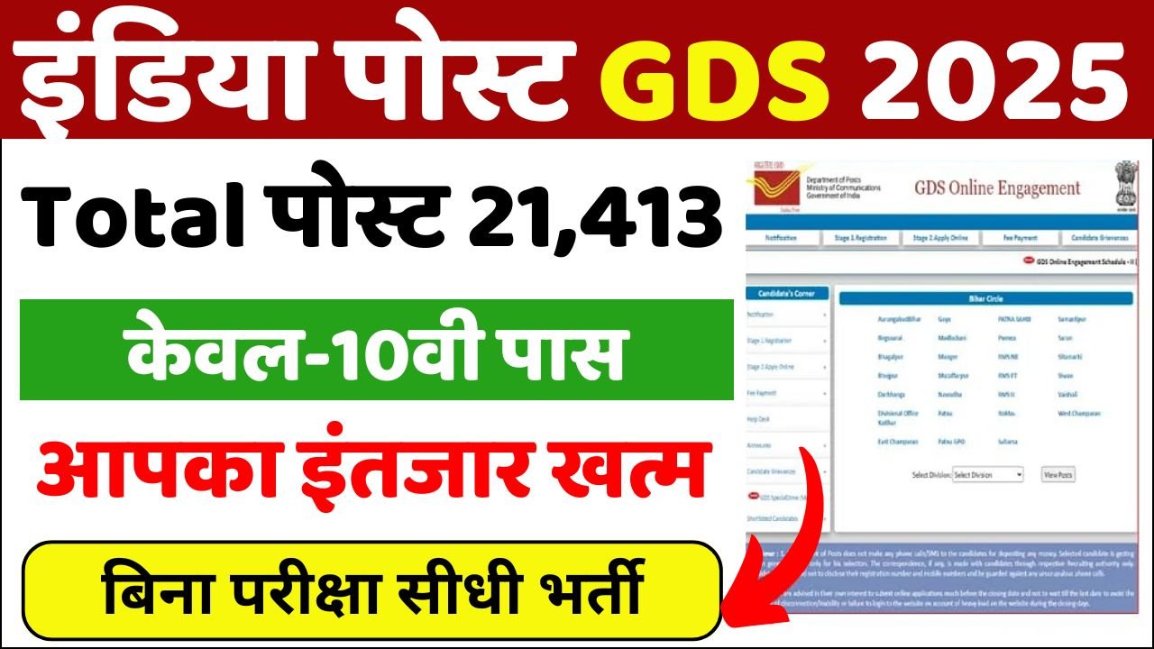 India Post GDS Recruitment 2025